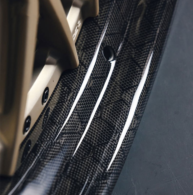 Bronze carbon barrel forged alloy wheel 